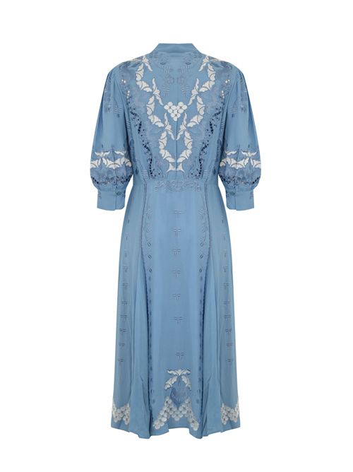 Abito Daphne Wedgewood Blue TEMPERLEY LONDON | DAPHNEWEDGEWOOD BLUE